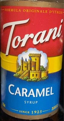 Caramel syrup