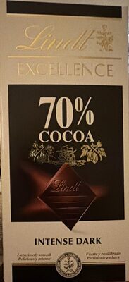 Lindt Excellence 70% Cocoa Intense Dark
