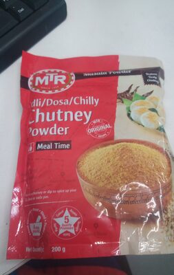 Mtr idli dosa chilly chutney power