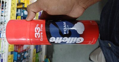 Gillette foam