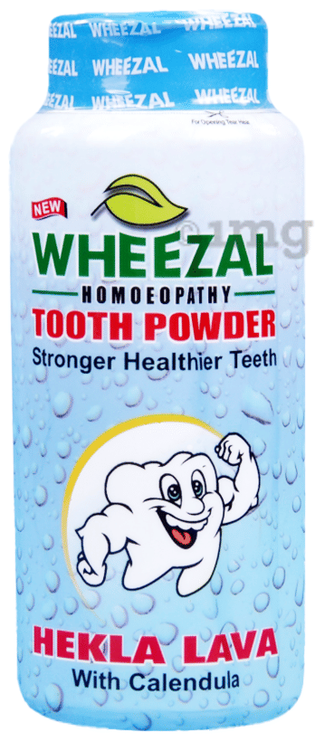 Wheezal Hekla Lava with Calendula Tooth Powder
