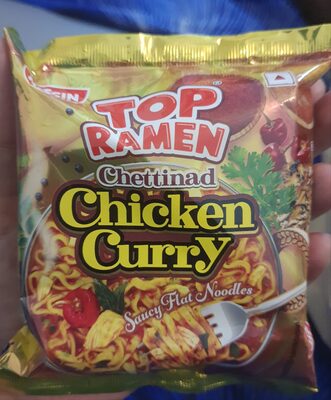 Top Ramen Chettinad Chicken Curry