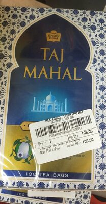Taj Mahal tea bags