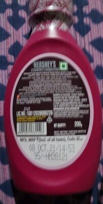 Hershey strawberry syrup