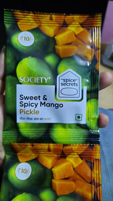 society Sweet spicy mango pickle