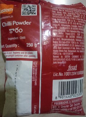Eastern Chilli Powder