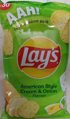 American Style Cream and onion chips