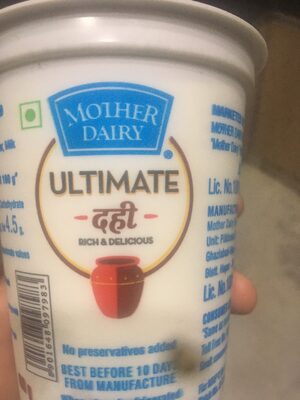 Mother Dairy Ultimate Dahi