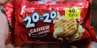 Parle 20-20 Cashew Cookies