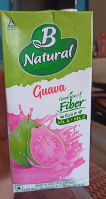 B Natural Guava Juice 1ltr