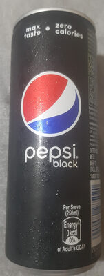 Pepsi Cola Zero Sugar 250ml Can