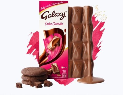 Galaxy Milk Chocolate with Cookie Crumble