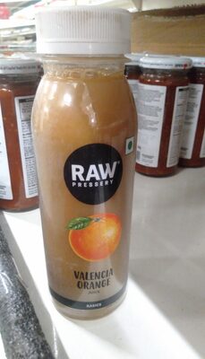 Raw Valencia Orange Juice 250ml Imp