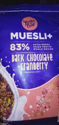 chocolate cranberry museli
