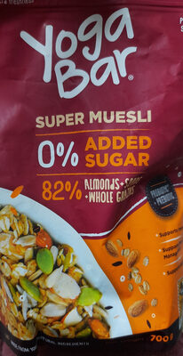 super muesli no added sugar