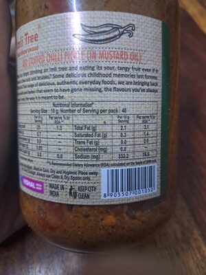 Imli Tree Red Stuffed Chilli Pickle