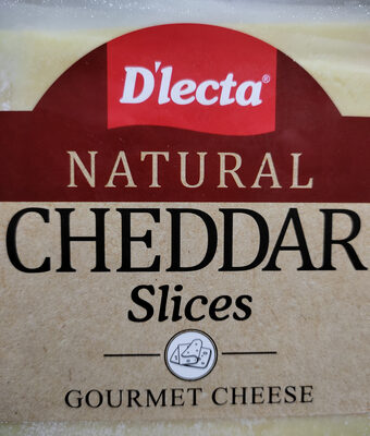 Natural Cheddar slices