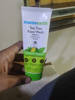 mamaearth tea tree facewash