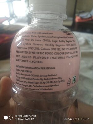 Sapphire Poko Loko Lychee Flavoured Juice Drink