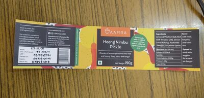 Heeng nimbu pickle