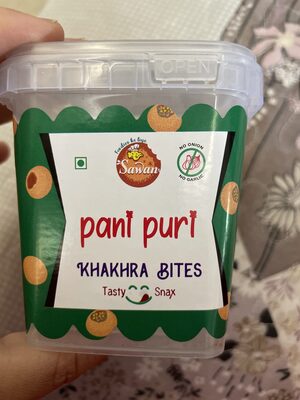 Sawan Pani Puri Khakhra Bites