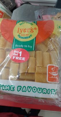 iyers gold finger papad