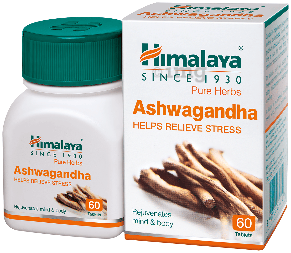 Himalaya Wellness Himalaya Ashwagandha Tablet | Stress Relief Supplement | Rejuvenates Mind & Body