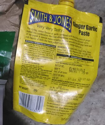 Ginger Garlic Paste