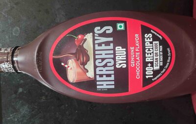 Hershey's chocolate flavored syrup