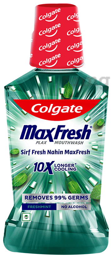 Colgate Fresh Mint MaxFresh Plax Antibacterial Mouth Wash