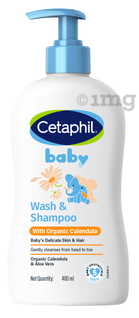 Cetaphil Baby Wash & Shampoo with Organic Calendula & Aloe Vera